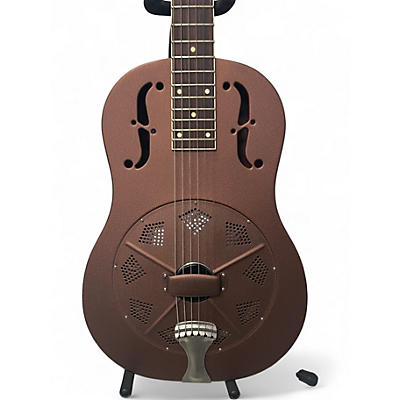 Used National Resophonic  DELPHI TAUPE Resonator Guitar
