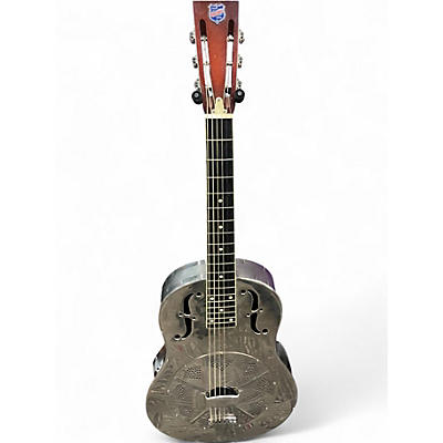 Used National Resophonic Style O Chrome Resonator Guitar
