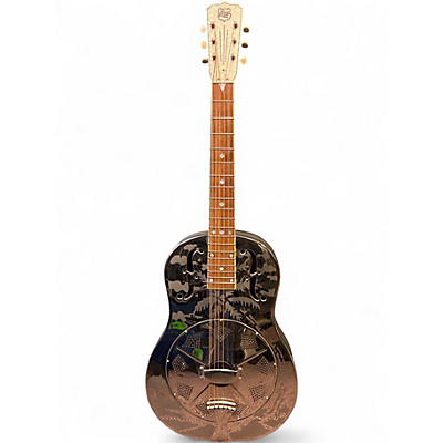 Used National Resophonic Style O STEEL Resonator Guitar