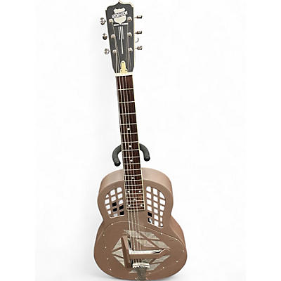 Used National Resophonic Style O TAUPE Resonator Guitar