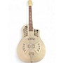 Used National Resorocket Silver Acoustic Electric Guitar Silver