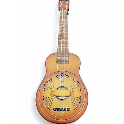 Used National TRIOLIAN RESO UKE Honey Burst Ukulele