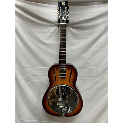 National Used National Triolian Sunburst Resonator Guitar