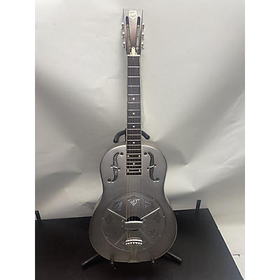 National Used National Vintage Steel Delphi Steel Resonator Guitar