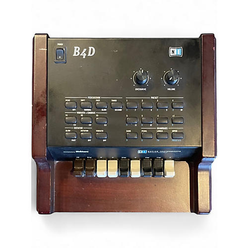 Used Native Instruments BOHM B4D DRAW BAR  MIDI Controller