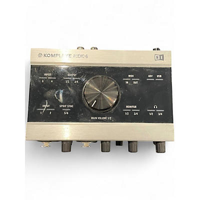 Used Native Instruments KOMPLETE AUDIO 6 Audio Interface