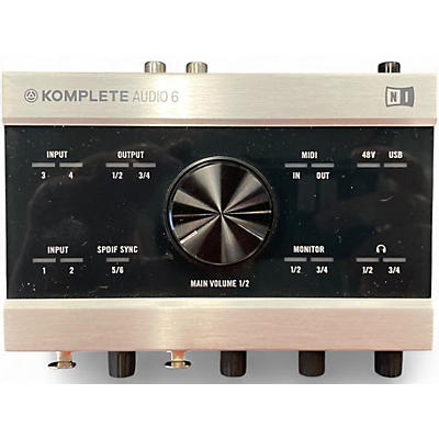 Used Native Instruments KOMPLETE AUDIO 6 Audio Interface