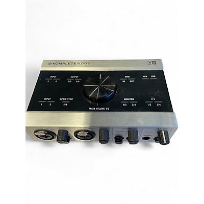 Used Native Instruments KOMPLETE AUDIO 6 Audio Interface