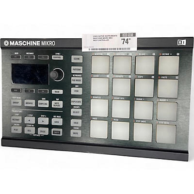Used Native Instruments Maschine Mikro MKII MIDI Controller
