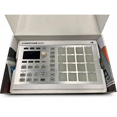 Used Native Instruments Maschine Mikro MKII White MIDI Controller