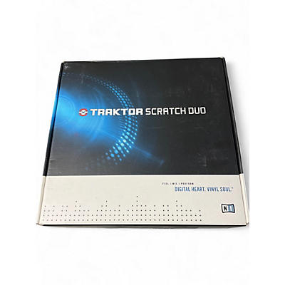 Used Native Instruments traktor scratch duo DJ Controller