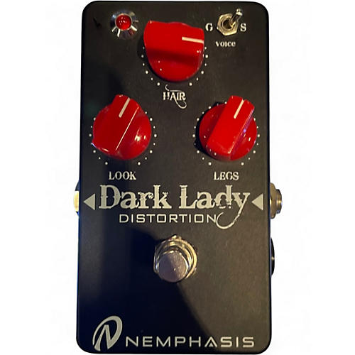 Used Nemphasis Dark Lady Distortion Effect Pedal