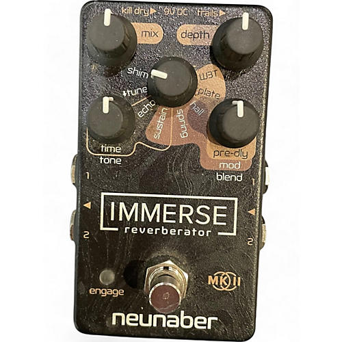 Used Neunaber Immerse Reverberator Effect Pedal