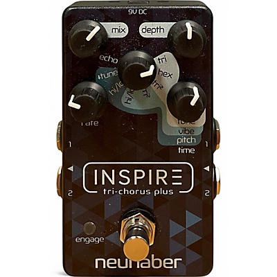 Used Neunaber Inspire Tri-Chorus Plus Effect Pedal