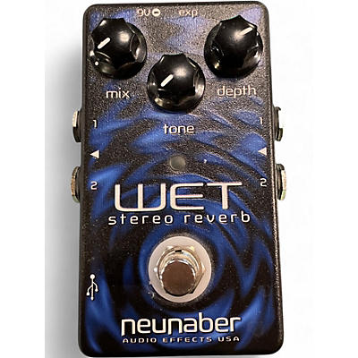Used Neunaber Wet Stereo reverb Effect Pedal