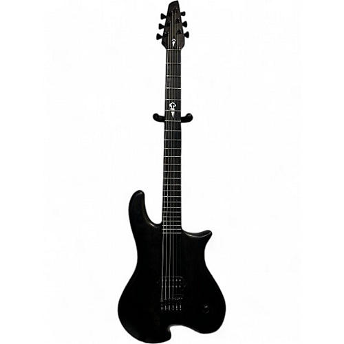 Used Nevborn Ve Charcoal Solid Body Electric Guitar Charcoal
