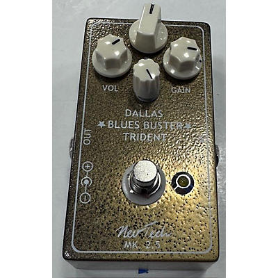 Used Nevtech Dallas Blues Buster Trident MK 2.5 Effect Pedal