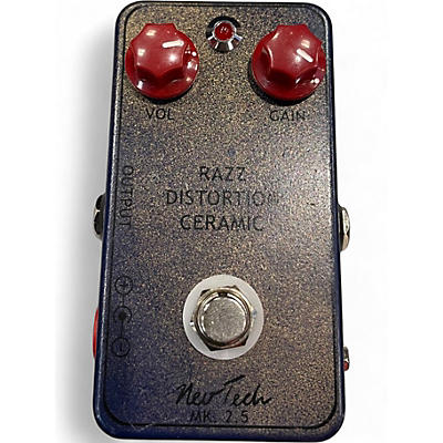 Used Nevtech RAZZ DISTORTION CERAMIC Effect Pedal