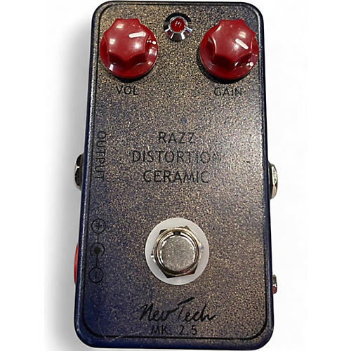 Used Nevtech RAZZ DISTORTION CERAMIC Effect Pedal