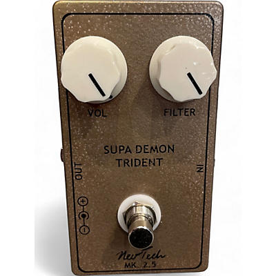 Used New Tech SUPA DEMON TRIDENT Effect Pedal