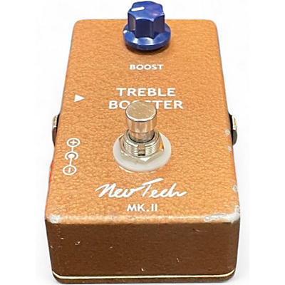 Used New Tech TREBEL BOOSTER MKII Effect Pedal