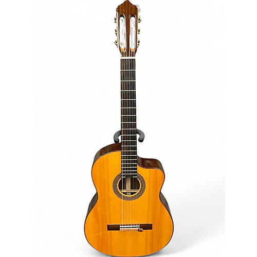 Used New World E650 CUT 48 NATURAL Classical Acoustic Guitar NATURAL