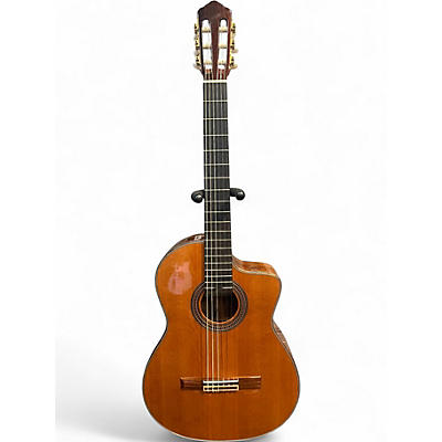 Used New World Guitar Co. 650 CFS Natural Classical Acoustic Guitar