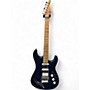 Used Nicholas DOUBLECUT ONE PICE MAPLE Trans Blue Solid Body Electric Guitar Trans Blue