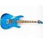 Used Nicon FAST FINGERS Placid Metallic Blue Solid Body Electric Guitar Placid Metallic Blue