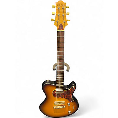Used Nik Huber Piet 2 Color Sunburst Solid Body Electric Guitar