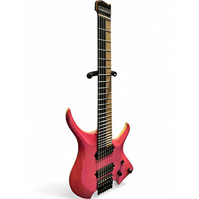 Used Nk 7 STRING MUTI SCALE  PINK NATURAL Solid Body Electric Guitar