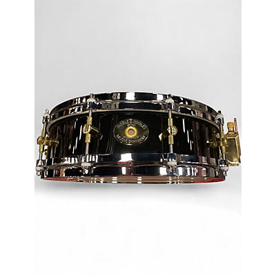 Used Noble & Cooley 14X3.5 Solid Shell Maple "The Phil Collins" Snare Black Drum