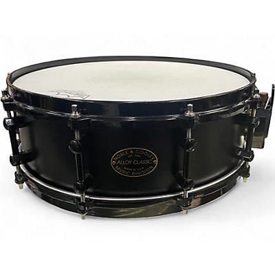Used Noble & Cooley 14X5 Alloy Classic Black Drum