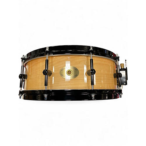 Used Noble & Cooley 14X5 Custom Solid Maple Natural Lacquer with Sparkles  Drum Natural Lacquer with Sparkles  210