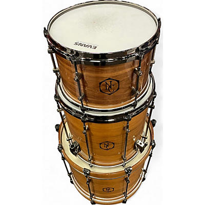 Used Noble & Cooley 3 Piece Walnut Classic 3-Piece Shell Pack Walnut Drum Kit