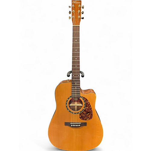 Used Norman ST40 Natural Acoustic Electric Guitar Natural