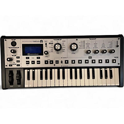Used Novation Morodernova 37-Key 18-Voice Synthesizer Synthesizer