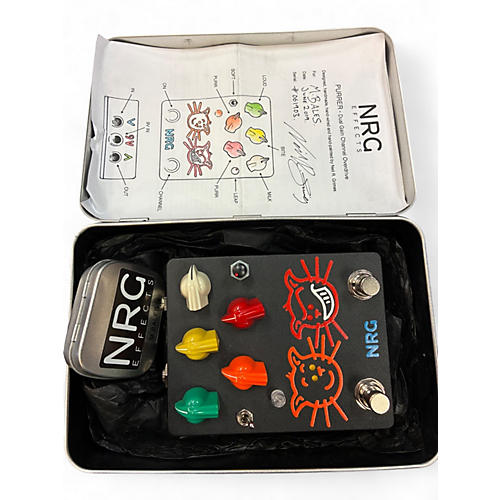 Used Nrg PURRER CUSTOM PAINTED Effect Pedal