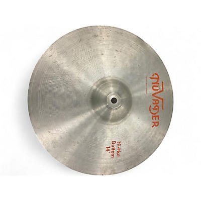 Used NuVader 14in HI HAT BOTTOM Cymbal