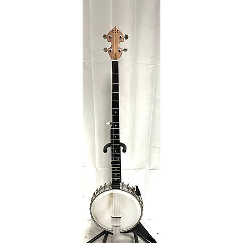 Used ODE LONGNECK BANJO Natural Banjo Natural