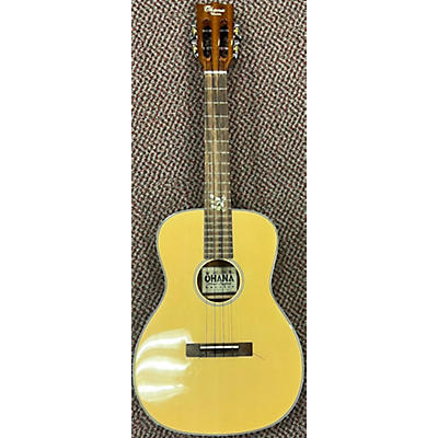 Used OHANA BKT-70G BARITONE BODY TENOR NECK UKELELE Natural Ukulele