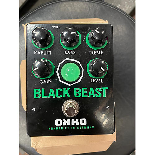 Used OKKO BLACK BEAST Effect Pedal