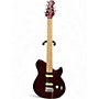 Used OLP Axis Wine Red Solid Body Electric Guitar Wine Red