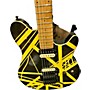 Used OLP Used OLP EVH WOLFGANG BLACK AND YELLOW Solid Body Electric Guitar Black and Yellow