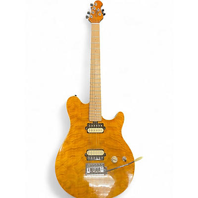 Used OLP MM-1 Amber Solid Body Electric Guitar