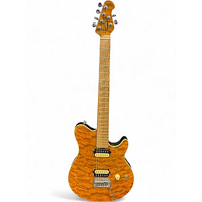 Used OLP MM1 AMBER Solid Body Electric Guitar