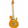 Used OLP MM1 Amber Solid Body Electric Guitar Amber