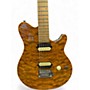 Used OLP MM1 Amber Solid Body Electric Guitar Amber