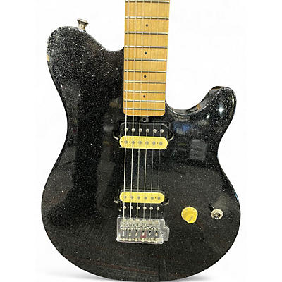 Used OLP MM1 Black Sparkle Solid Body Electric Guitar