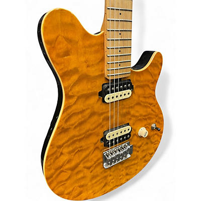 Used OLP MM1 Quilted Maple Solid Body Electric Guitar